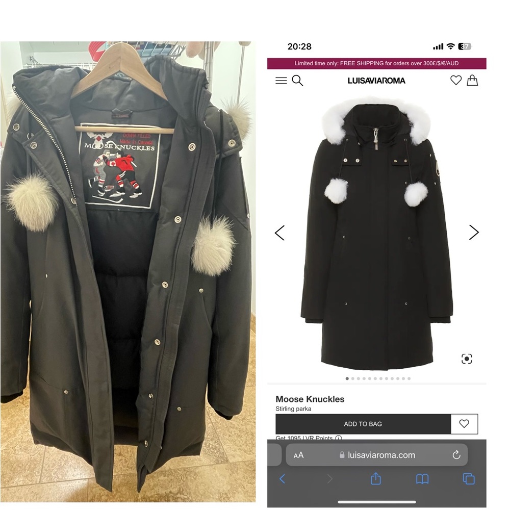 Moose Knuckles parka